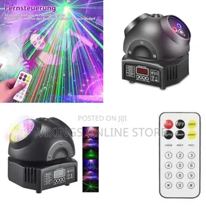 Mini Moving Head RGBW LED & Laser DJ Stage Light