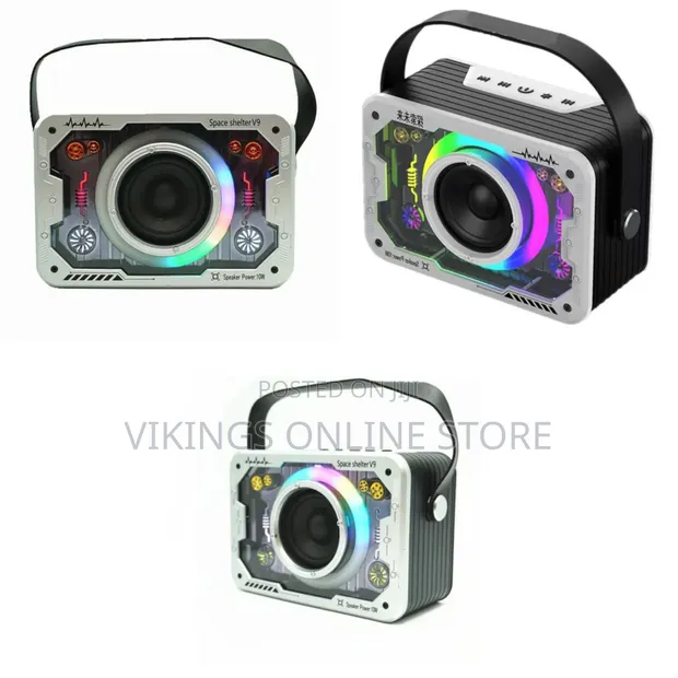 Space Shelter V9 Portable Wireless Bluetooth Karaoke Speaker - 1
