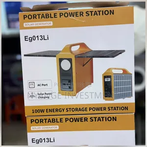 100W Portable Power Station & Solar Generator