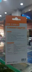 USB to Ethernet Adapter with Type-C - 2