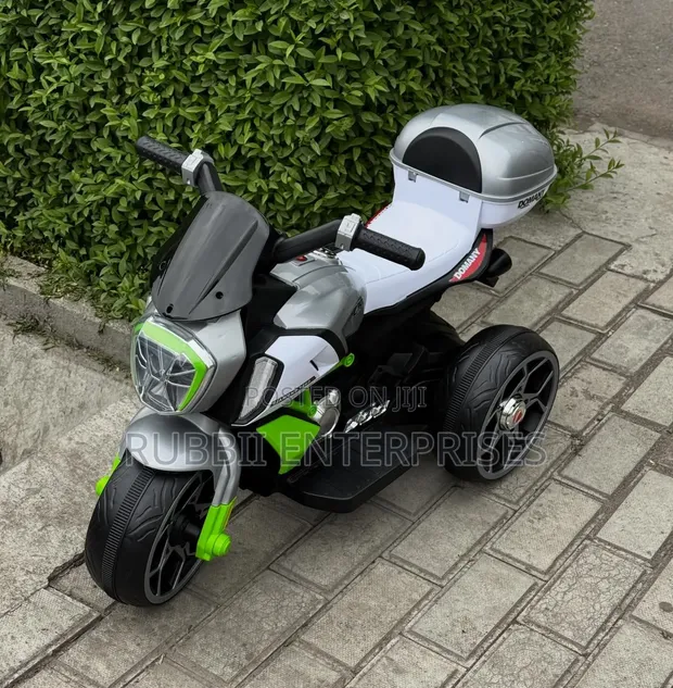 Children's 3-Wheel Electric Ride-on Motorcycle - 1