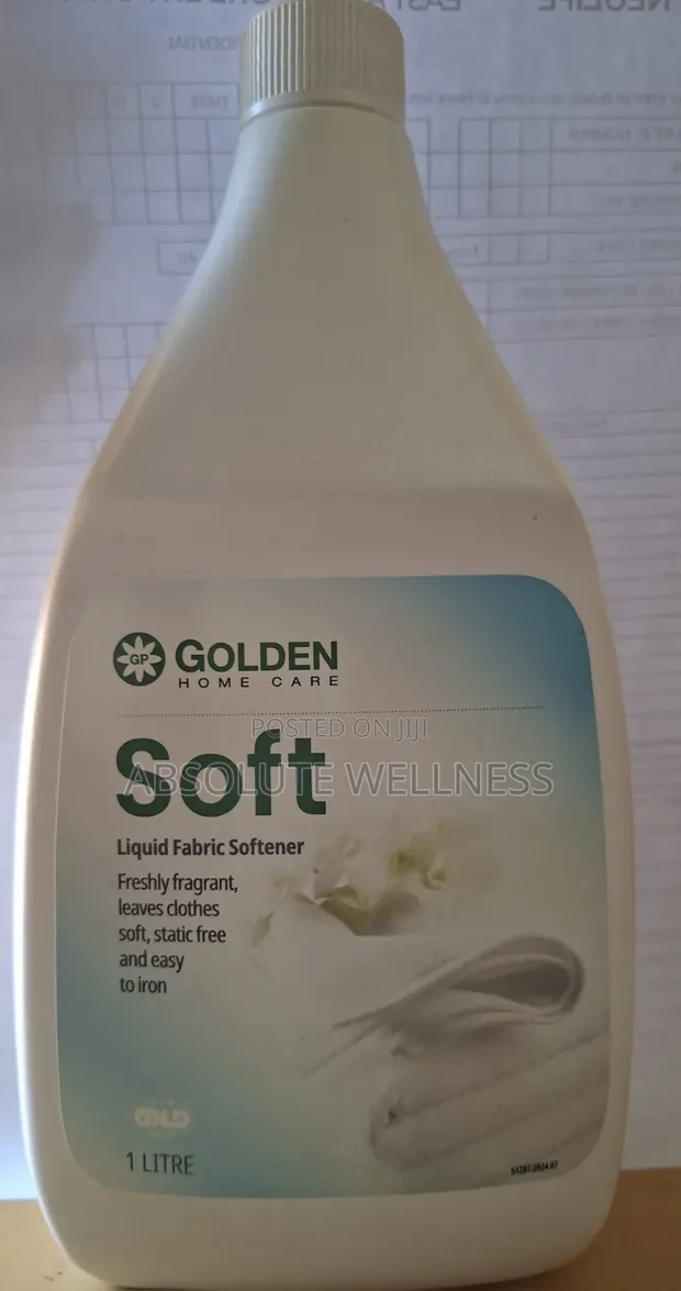 Golden Home Care Soft Liquid Fabric Softener - 1 Litre - 1
