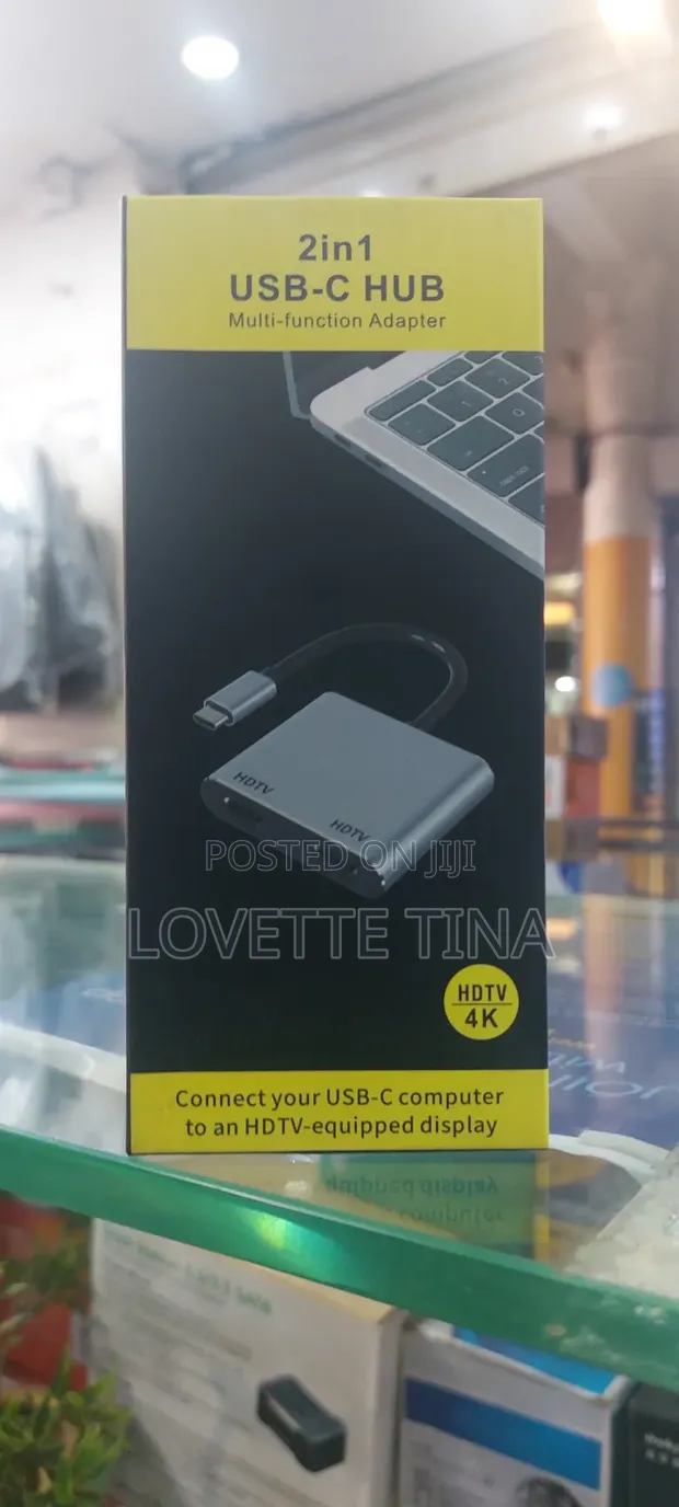 2-in-1 USB-C to HDMI Hub - 1