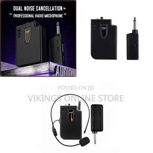 Weisre MG-201 Wireless Headset & Lapel Microphone System