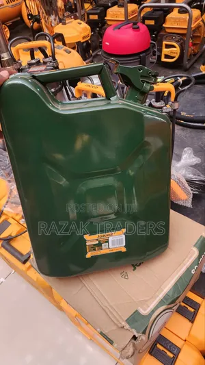 10-Litre Steel Jerry Can for Fuel Storage