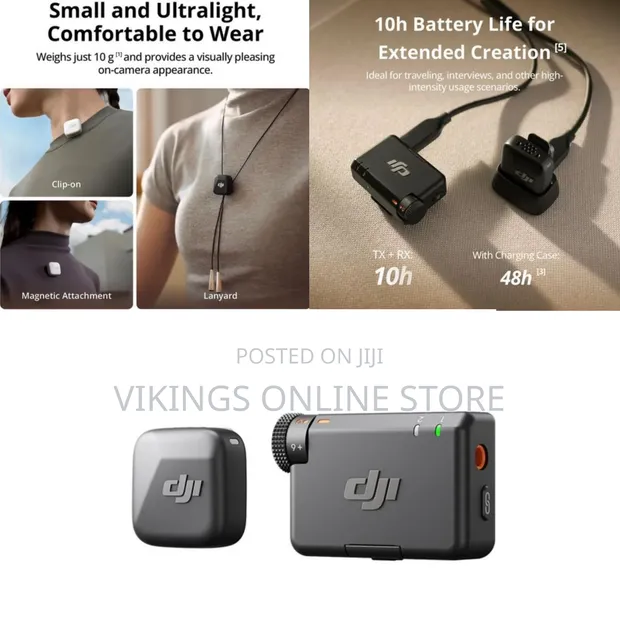 DJI Mic Mini Wireless Microphone System - 1