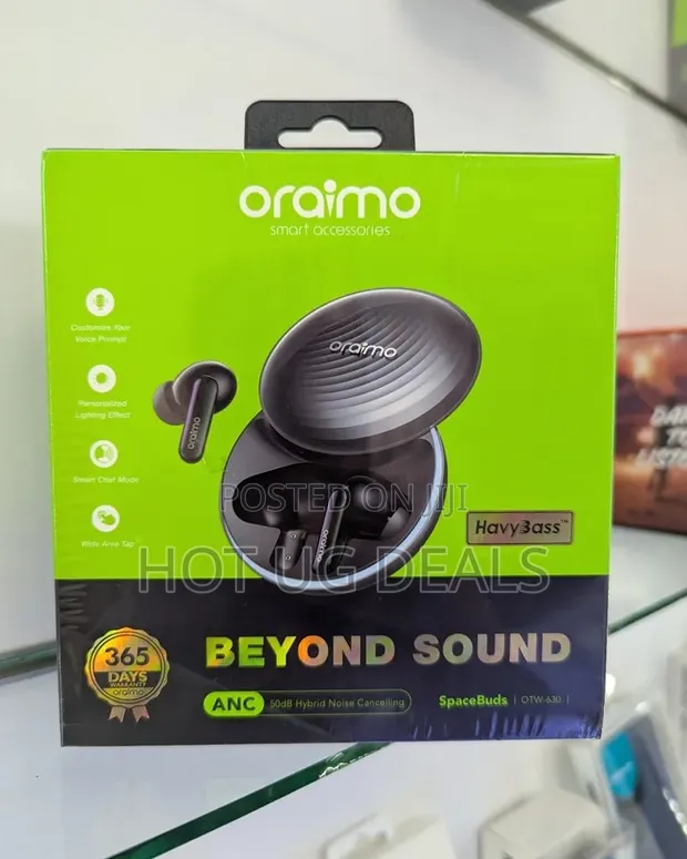 Oraimo SpaceBuds Wireless Bluetooth Earbuds - 1