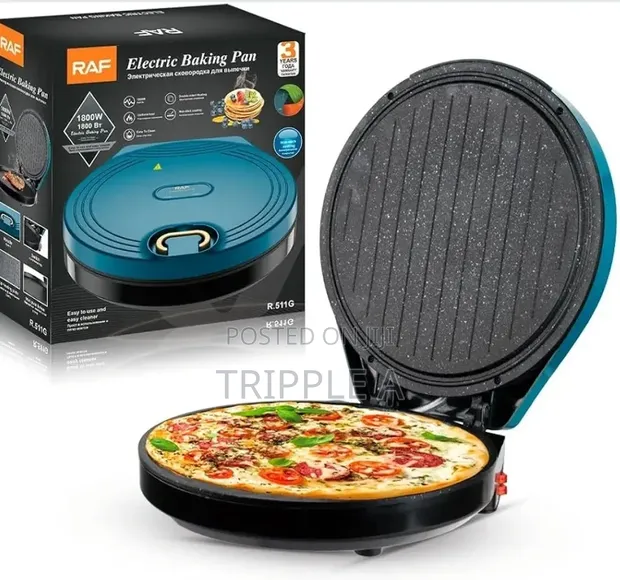 Raf 511 Electric Multi-Function Pan Pizza Bread Maker 1800W - 1