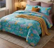 5x6 Grace Textile Duvet Set with Bedsheet & 2 Pillowcases - 1
