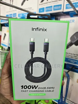 Infinix Type-C to Type-C 100W Fast Charging Cable 2m