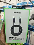 Infinix Type-C to Type-C 100W Fast Charging Cable 2m - 1