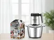 3.5L Stainless Steel Electric Meat Grinder Chopper - 1