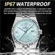 Binbond Men's Modern Wristwatch - Silver - 3