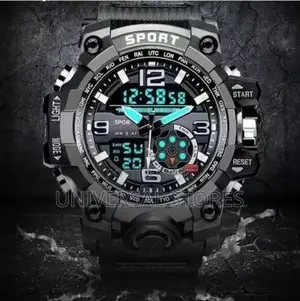 Men's Outdoor Sports Waterproof Watch - Digital LED