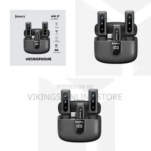 Jmary MW-17 2.4G Wireless Dual Lavalier Microphone