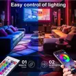 Dou-Color 10M RGB Bluetooth LED Strip Lights 12V USB - 2