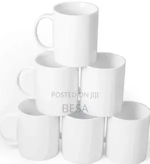 White Sublimation Cups