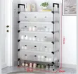 Entryway Dustproof Free Standing Shoe Rack - 1