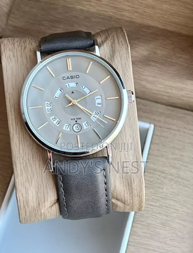 Unisex Casio Leather Watch - 1
