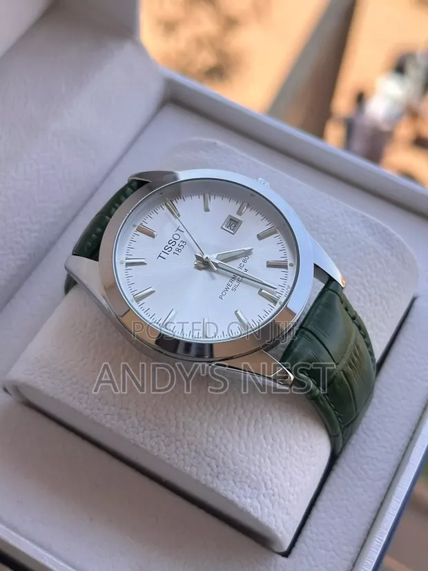 Unisex Tissot Leather Watch - 1