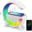 Multifunctional LED Wireless Charging Speaker Lamp - 3