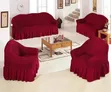Stretchable Sofa/Chair Covers - 7-Seater Set - 2