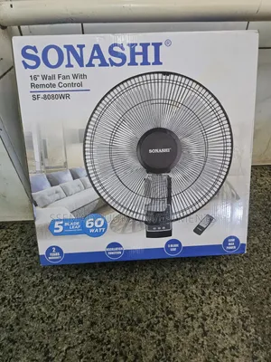 Sonashi 16" Wall Fan with Remote (SF-8080WR)