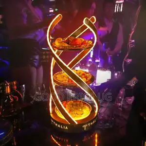 LED Spiral Fruit Plate Tower