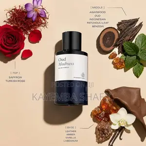 Fragrance World Oud Madness Eau De Parfum - 60ml Unisex