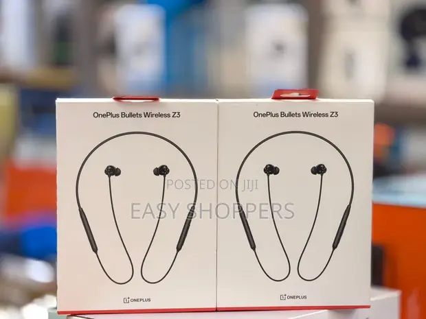 Original OnePlus Bullets Wireless Z3 Neckband Earphones - 1