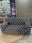Patterned Brick Sofa Covers - Cotton Blend - 1