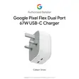 Original Google Pixel 67W USB-C Fast Charger - 1