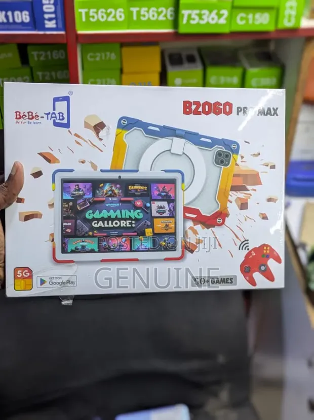 Bebe B2060 Pro Max 256GB Pink Tablet with Gamepad - 1