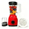 Panda 1.75L 2-in-1 Blender With Grinder - Red - 1