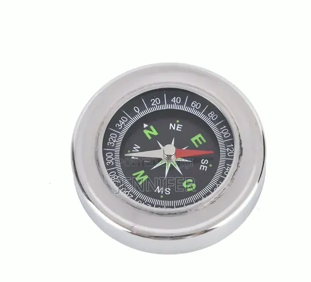 Portable Metal Pocket Magnetic Compass - 1