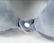 Hoodie Travel Pillow with Soft Memory Foam - Gray - 1