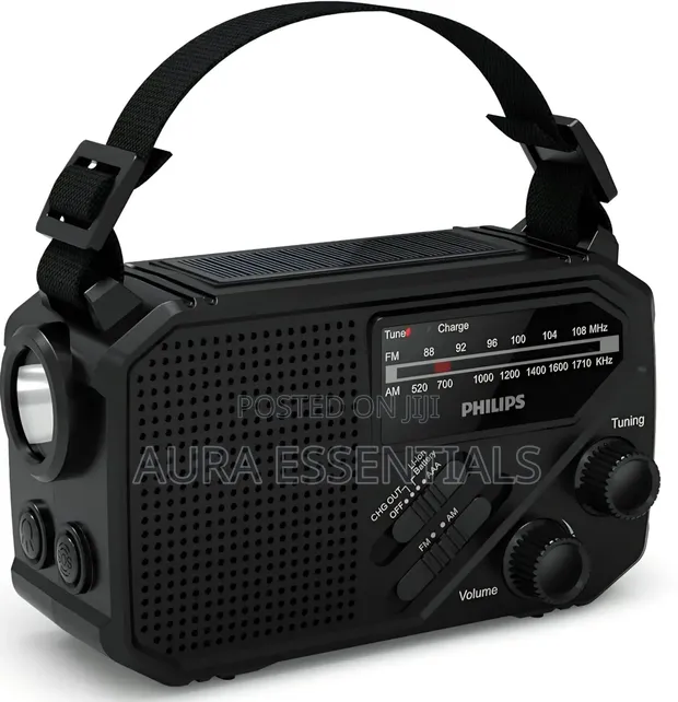 Philips TAR1609 Portable FM/AM Radio with LED Light - 1