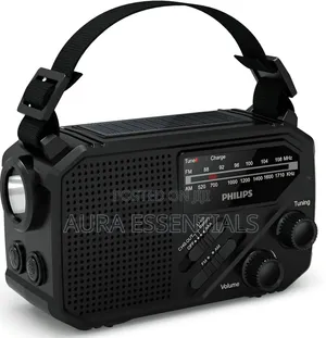 Philips TAR1609 Portable FM/AM Radio with LED Light