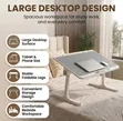 Adjustable Laptop Table with USB Light - 2