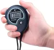 2-in-1 PC396 Digital Sports Stopwatch Timer with Whistle - 4