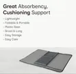 Microfiber Dish Drying Mat with Rack - 3