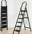 6-Step Foldable Aluminium Ladder with Anti-Skid Steps - 5