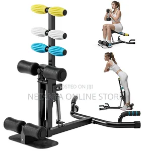 3-in-1 Deep Squat Machine with Roman Chair Function