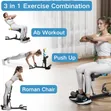 3-in-1 Deep Squat Machine with Roman Chair Function - 2