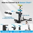 3-in-1 Deep Squat Machine with Roman Chair Function - 5