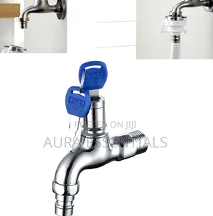 Lockable Outdoor Faucet with Keys