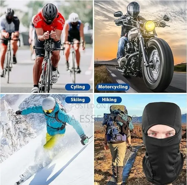 3pcs Balaclava Face Mask - UV Protected - 1