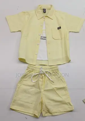 Kids Linen Outfits - Brand New