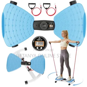 Brand New Waist Twisting Machine with Resistance Belts