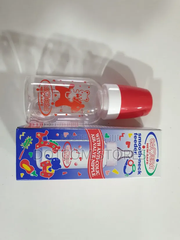 Camera Smooth Neck Baby Bottle with Anti-Colic Teat - 1